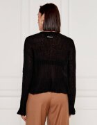 Pinko Pulover Blu Di Russia | regular fit | cu adaos de mătase și lână