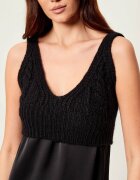 Pinko Rochie 2 în 1 cu adaos de lână