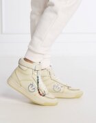 Pinko Sneakers Charentes Basket cu adaos de piele