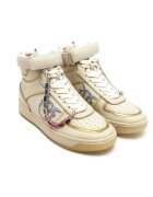 Pinko Sneakers Charentes Basket cu adaos de piele
