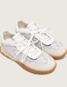 Pinko Sneakers Gea 04 cu adaos de piele