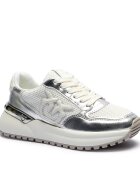 Pinko Sneakers Gem 07 cu adaos de piele