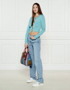 Pinko Sneakers Mandy 11 cu adaos de piele