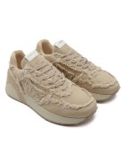 Pinko Sneakers Paulette cu adaos de piele