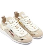 Pinko Sneakers Reby 03 cu adaos de piele