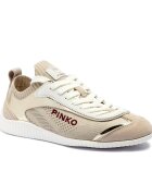 Pinko Sneakers Reby 03 cu adaos de piele