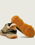 Pinko Sneakers Zoe 12 | shearling | piele întoarsă cu adaos de piele
