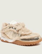 Pinko Teniși din piele Gea 02 | shearling