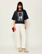 Pinko Teniși din piele Gea 02 | shearling
