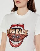 Pinko Tricou TRAPANI Lips Race | Regular Fit