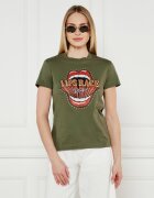 Pinko Tricou TRAPANI Lips Race | Regular Fit