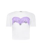 Pinko UP Tricou | Cropped Fit | stretch