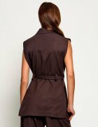 Pinko Vestă Nuraqus | regular fit cu adaos de lână