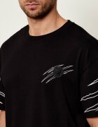 Plein Sport Tricou Outline Scratch | Loose fit