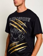 Plein Sport Tricou Tiger Golden Scratch | regular fit