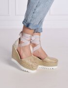 Pollini Platforme cu adaos de piele