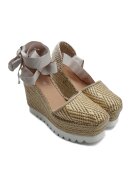 Pollini Platforme cu adaos de piele