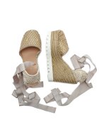 Pollini Platforme cu adaos de piele