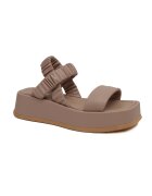 Pollini Sandale cu adaos de piele