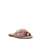 Pollini Șlapi | piele întoarsă