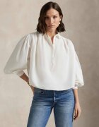 Polo Ralph Lauren Cămașă | Loose fit cu adaos de mătase