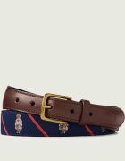 Polo Ralph Lauren Curea BEAR cu adaos de piele
