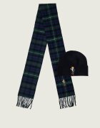 Polo Ralph Lauren De lână șal + căciulă cu adaos de cașmir