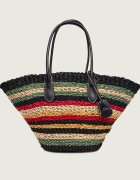 Polo Ralph Lauren Geantă de plajă Bellport cu adaos de piele