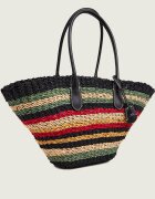 Polo Ralph Lauren Geantă de plajă Bellport cu adaos de piele