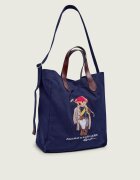 Polo Ralph Lauren Geantă shopper BEAR cu adaos de piele