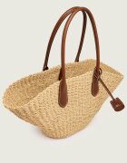 Polo Ralph Lauren Geantă shopper Bellport cu adaos de piele
