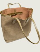 Polo Ralph Lauren Geantă shopper Bellport North-South | piele întoarsă