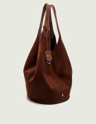 Polo Ralph Lauren Geantă shopper + borsetă Play | piele întoarsă