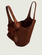 Polo Ralph Lauren Geantă shopper + borsetă Play | piele întoarsă