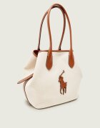 Polo Ralph Lauren Geantă shopper cu adaos de piele