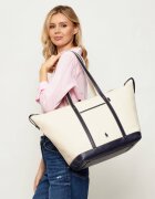 Polo Ralph Lauren Geantă shopper cu adaos de piele