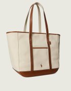 Polo Ralph Lauren Geantă shopper cu adaos de piele