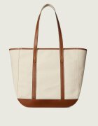 Polo Ralph Lauren Geantă shopper cu adaos de piele