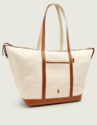Polo Ralph Lauren Geantă shopper cu adaos de piele