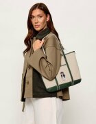 Polo Ralph Lauren Geantă shopper polo Bear Canvas cu adaos de piele