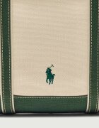 Polo Ralph Lauren Geantă shopper polo Bear Canvas cu adaos de piele