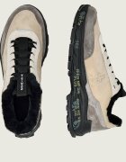 Premiata Sneakers DEVEN_435 cu adaos de piele