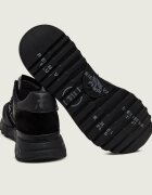 Premiata Sneakers Lander cu adaos de piele