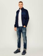 Premiata Sneakers MICK cu adaos de piele