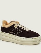 Premiata Sneakers Micol | piele întoarsă (zamsz) | cu adaos de lână | shearling