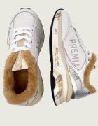 Premiata Teniși din piele MOERUND cu adaos de lână | shearling