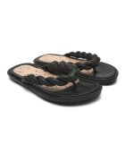 RED VALENTINO Flip flops cu adaos de piele