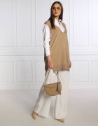 Riani De lână vestă | Relaxed fit cu adaos de mătase