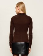 ROTATE De lână cardigan | Slim Fit cu adaos de cașmir