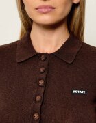 ROTATE De lână cardigan | Slim Fit cu adaos de cașmir